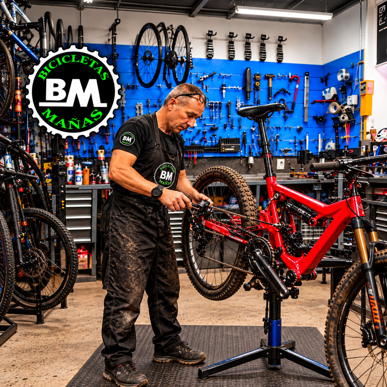 Bicicletas Mañas - Taller de reparación de bicicletas
