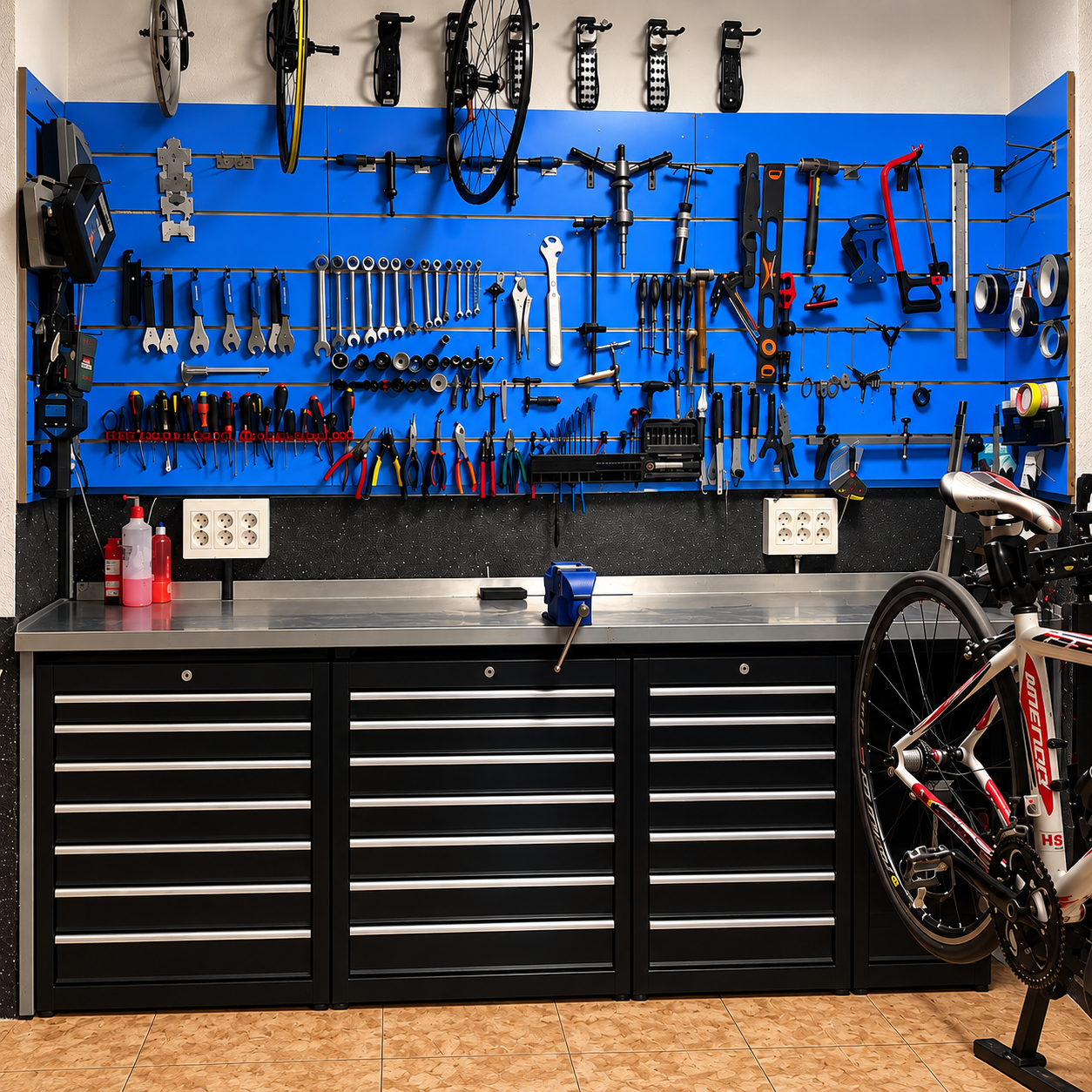 Taller de reparación de bicicletas