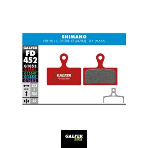 PASTILLA GALFER XTR SHIMANO 2019